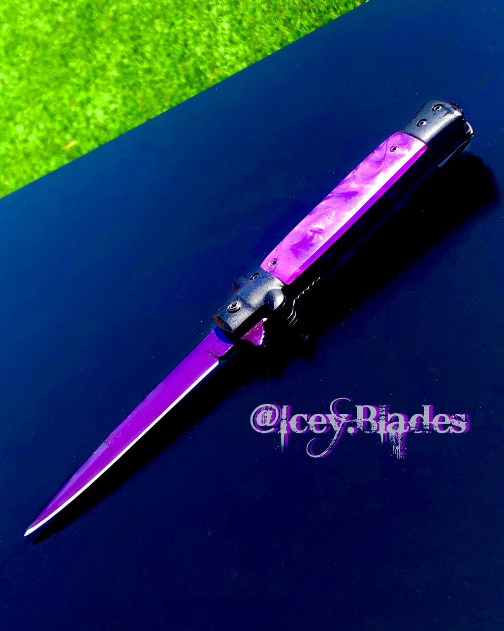 Dark Violet Stiletto